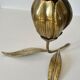 Ashtray "flower" brass 1970