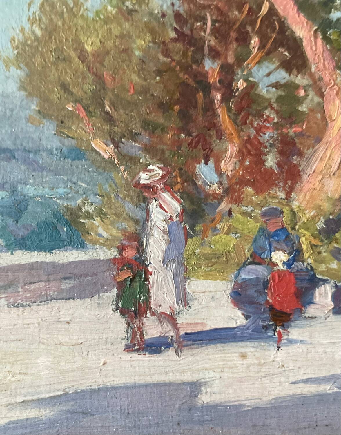 Oil painting by Hyacinthe Royet (1862-1926).