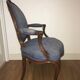 Louis XV period Cabriolet armchair