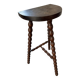Tabouret haut sellette tripode