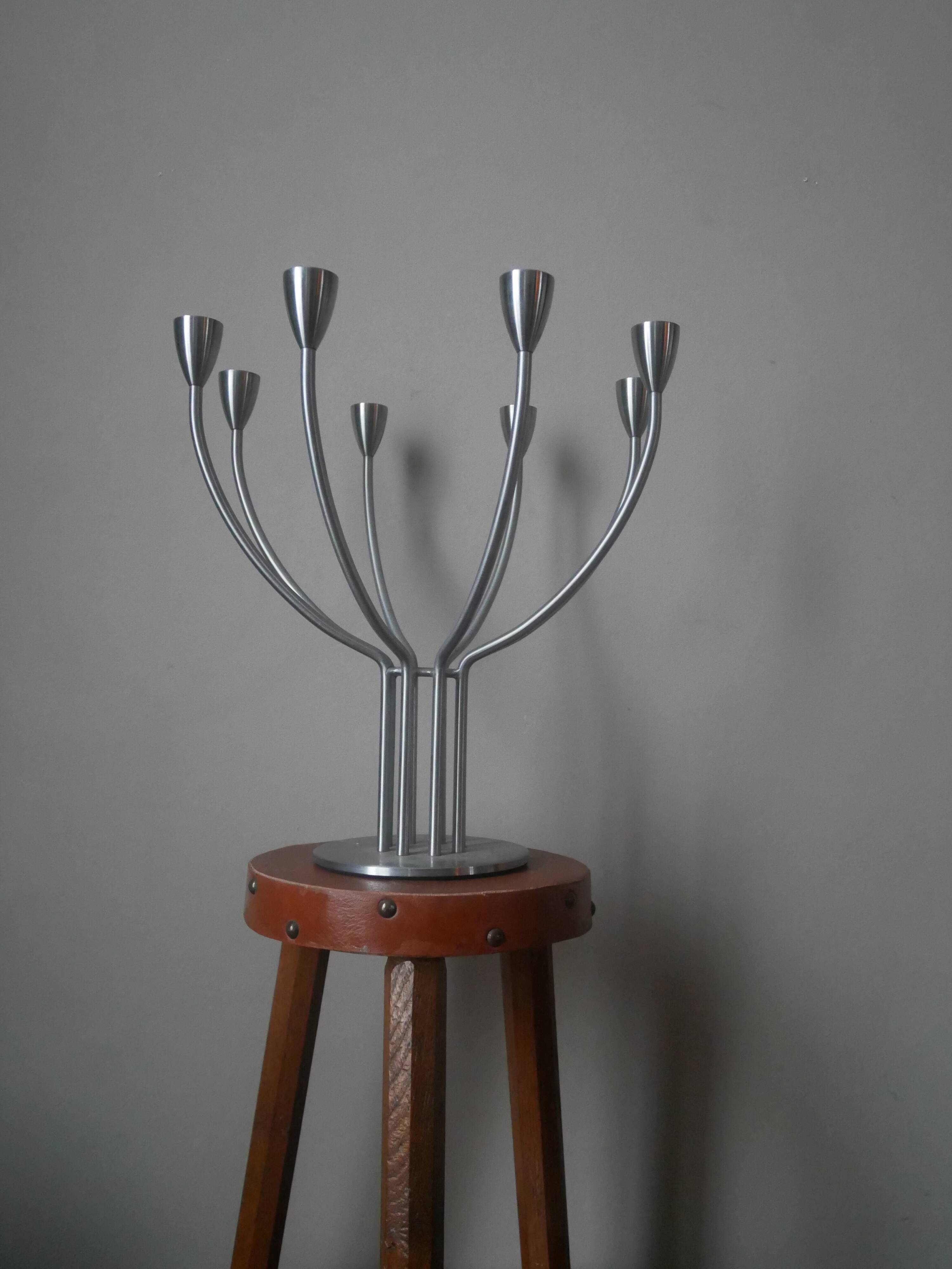 Steel chandelier Designers Hagberd for Ikea vintage 90s / 2000s contemporary Scandinavian