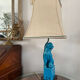 Lampe vintage céramique Hollywood Regency