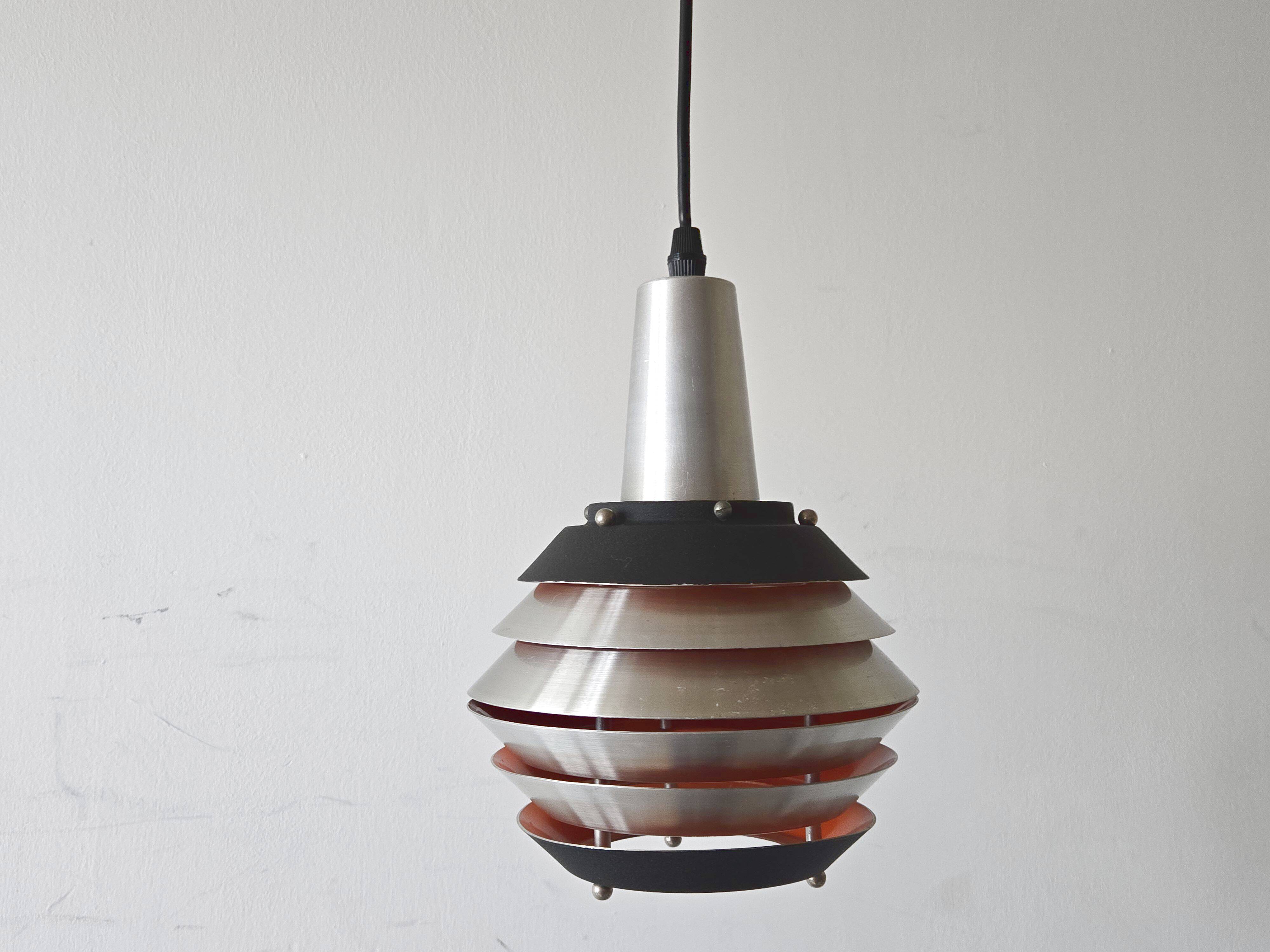 Pair of vintage pendant lights by Lakro Amstelveen 1960