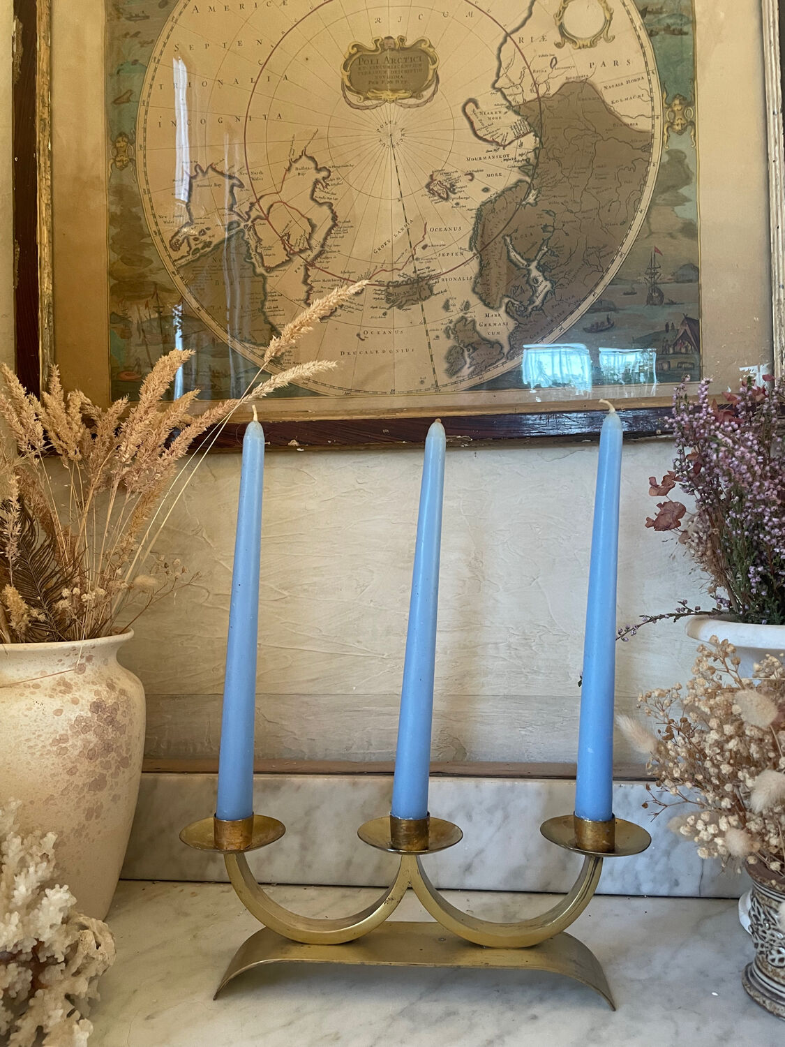 Pair of Art Deco candlesticks