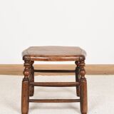 Small wooden stool.