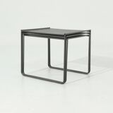 Post Modern Perforated Steel Nesting Tables 1980s