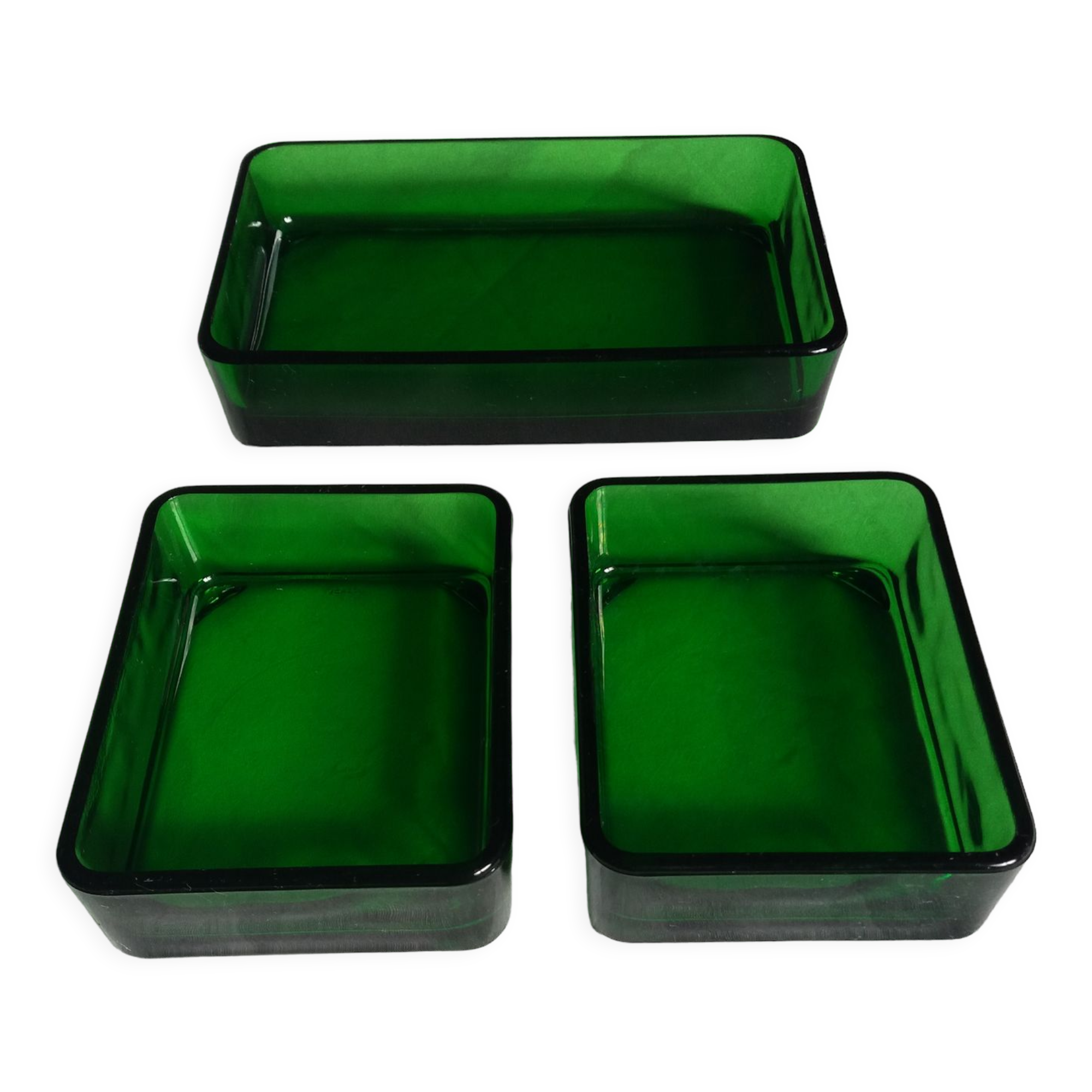 Glass ramekins