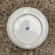 3 floral stoneware plates