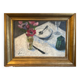 Still life with flowers