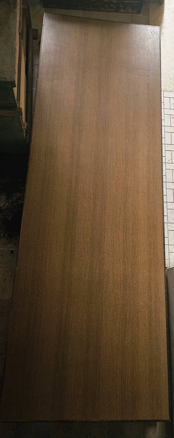 Large vintage 1970s bistro table