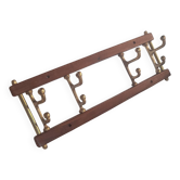 Brass coat hooks