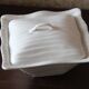 Small fruit bowl with porcelain lid
