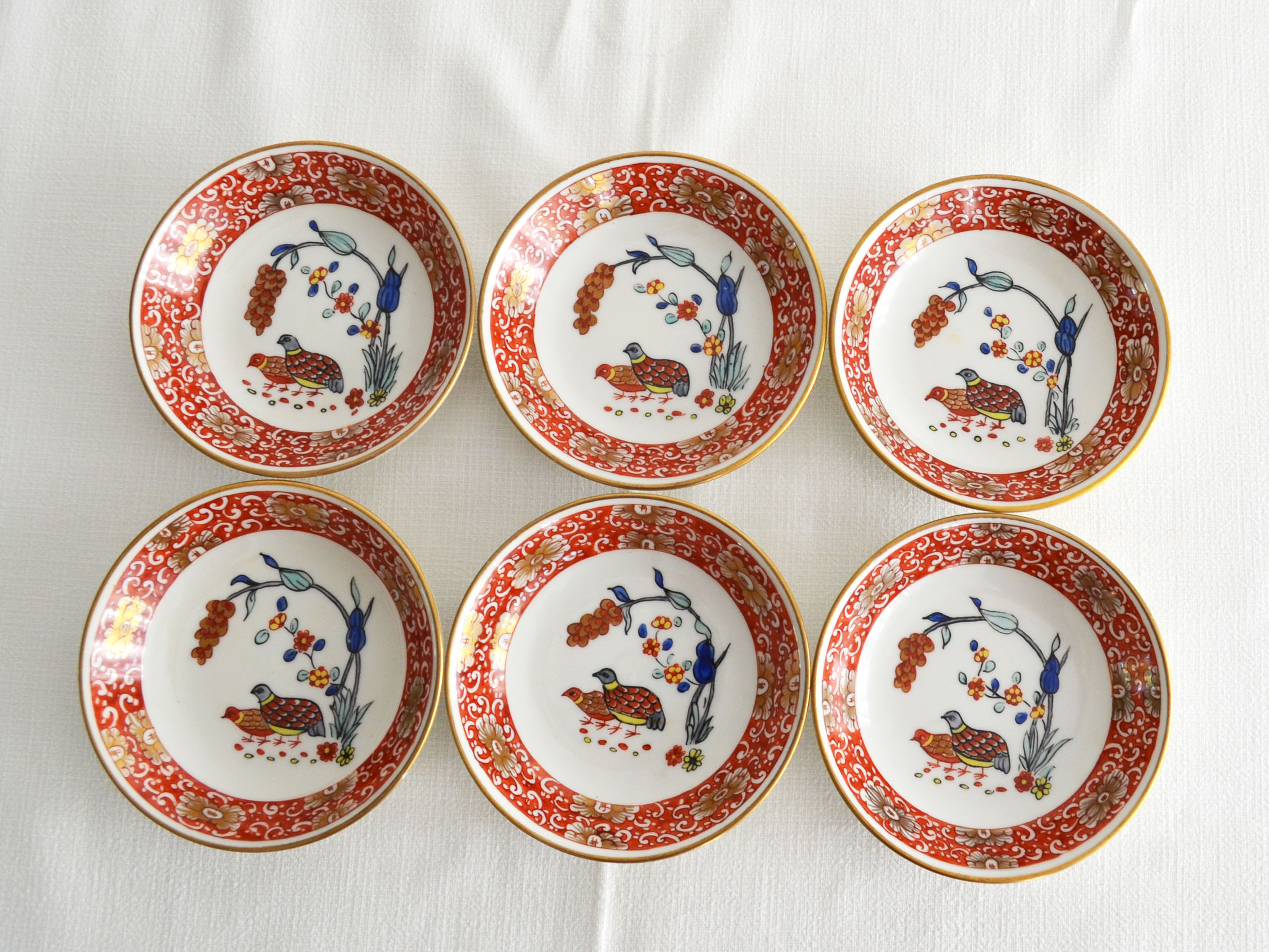 Cups and bowl in haviland porcelain