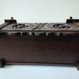 Miniature Breton chest bench