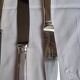 24 silver-plated Christofle Cluny Uniplat Vieux-Paris knives (2 x 12)