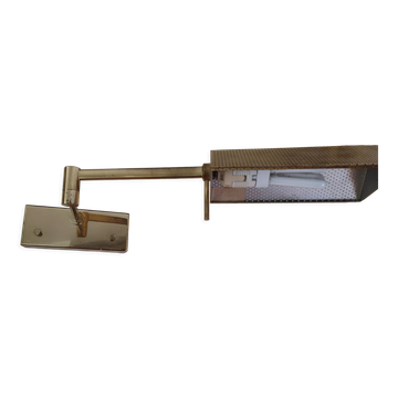 Brass wall or reading light