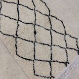 Handmade Moroccan Berber rug 152 X 91 CM