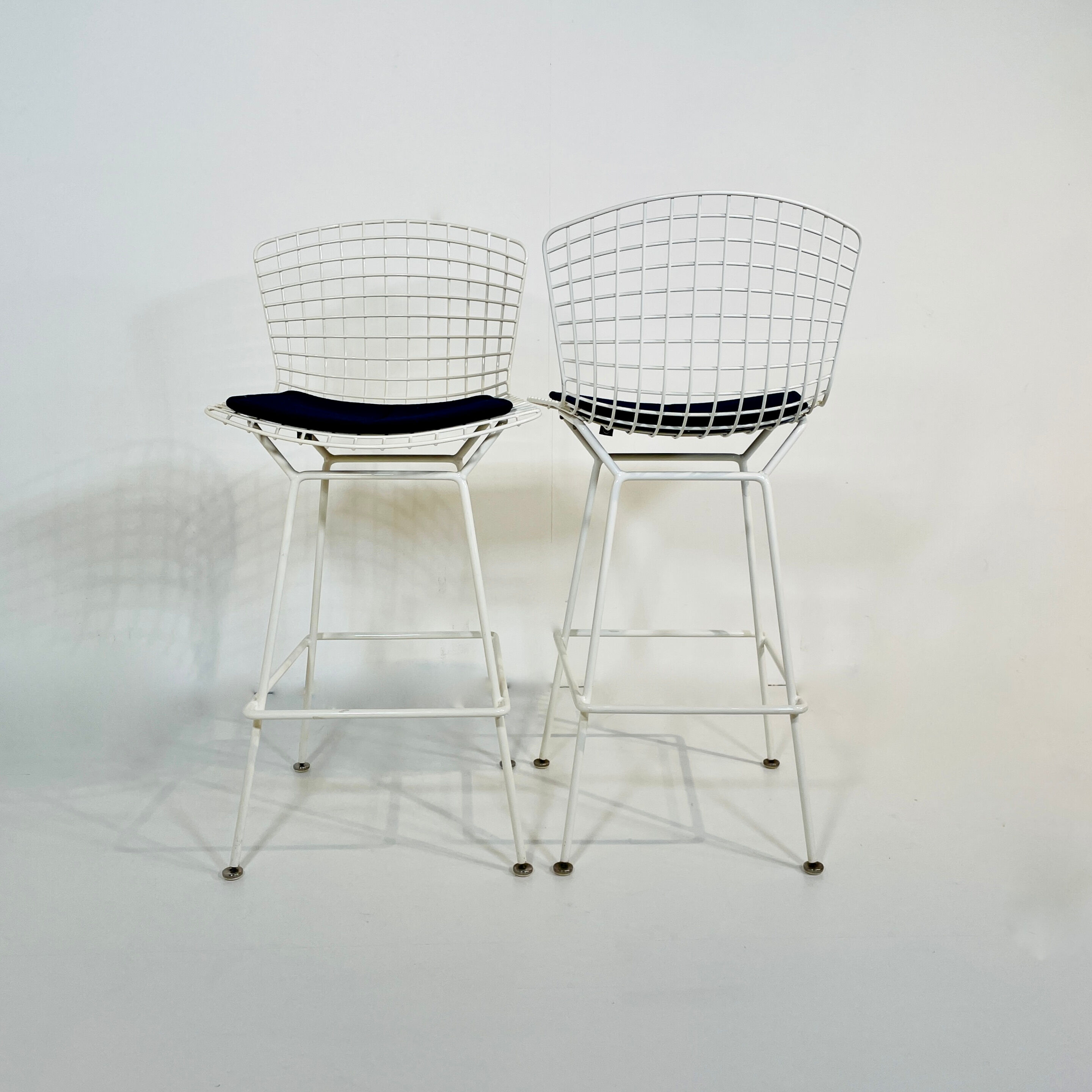 Set of Bar Stools "Wire" by Harry Bertoia for Knoll, USA 1950