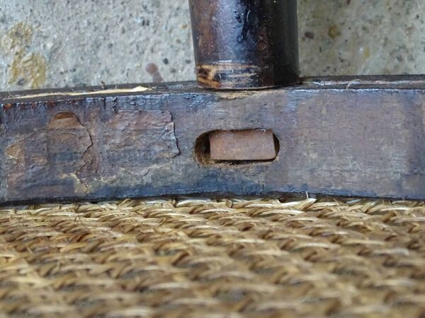 2 chaises Kohn n°48 par Kohn 1890, no Thonet bistro - cannées -