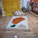 Handmade wool Berber rug 150 X 100 CM