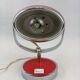 Eye ball lamp orange oval vintage year 70's
