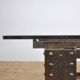 Coffee Table Of Cast Iron And Glass Top