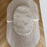 Table basse travertin