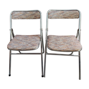 paire de chaises pliantes