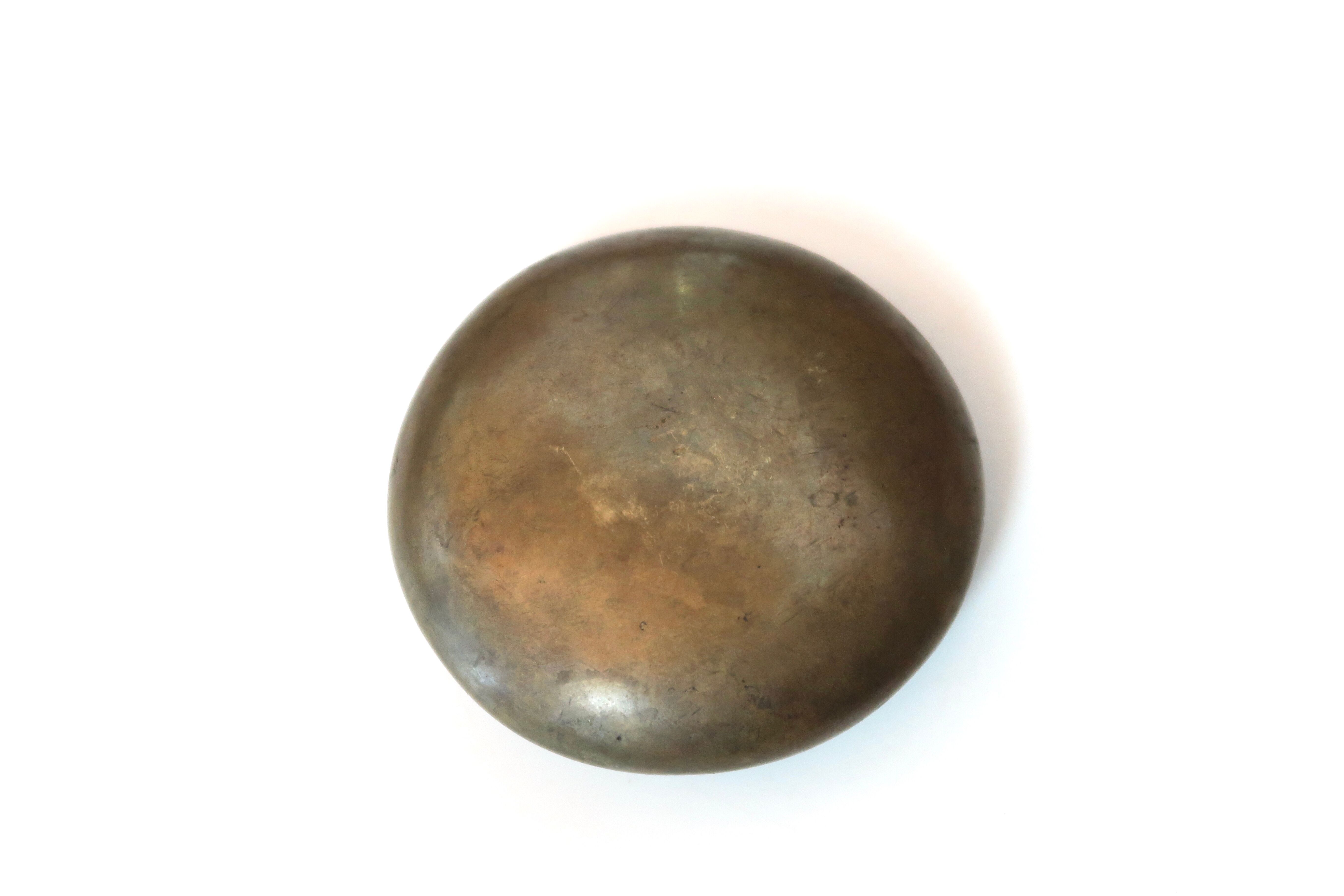Modernist ashtray bronze pellet, 50s