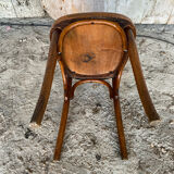 Bistro Chair Style THONET Curved Wood 1930 Made In France Vintage#D6
