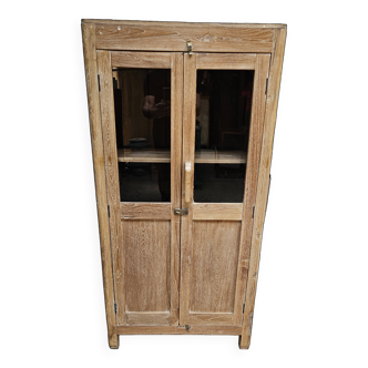 Natural Burmese teak sideboard