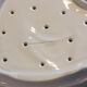 Old white porcelain heart mold (faisselle or Neufchatel)