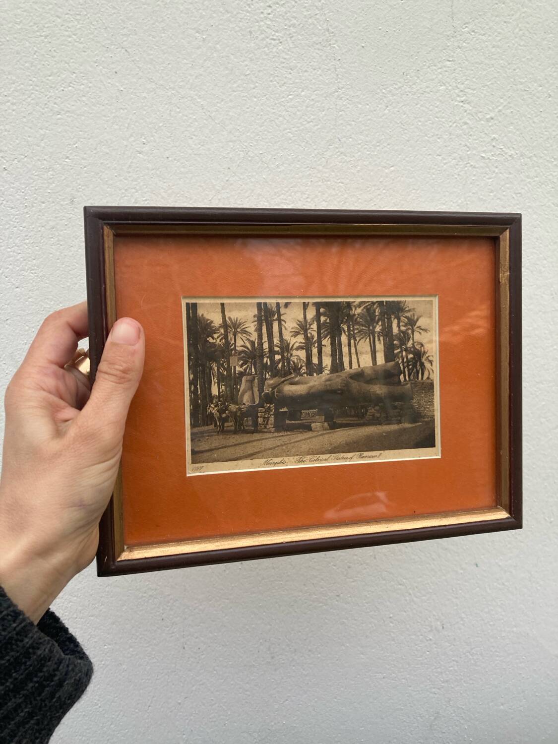Pair of small frames seen from Egypt
