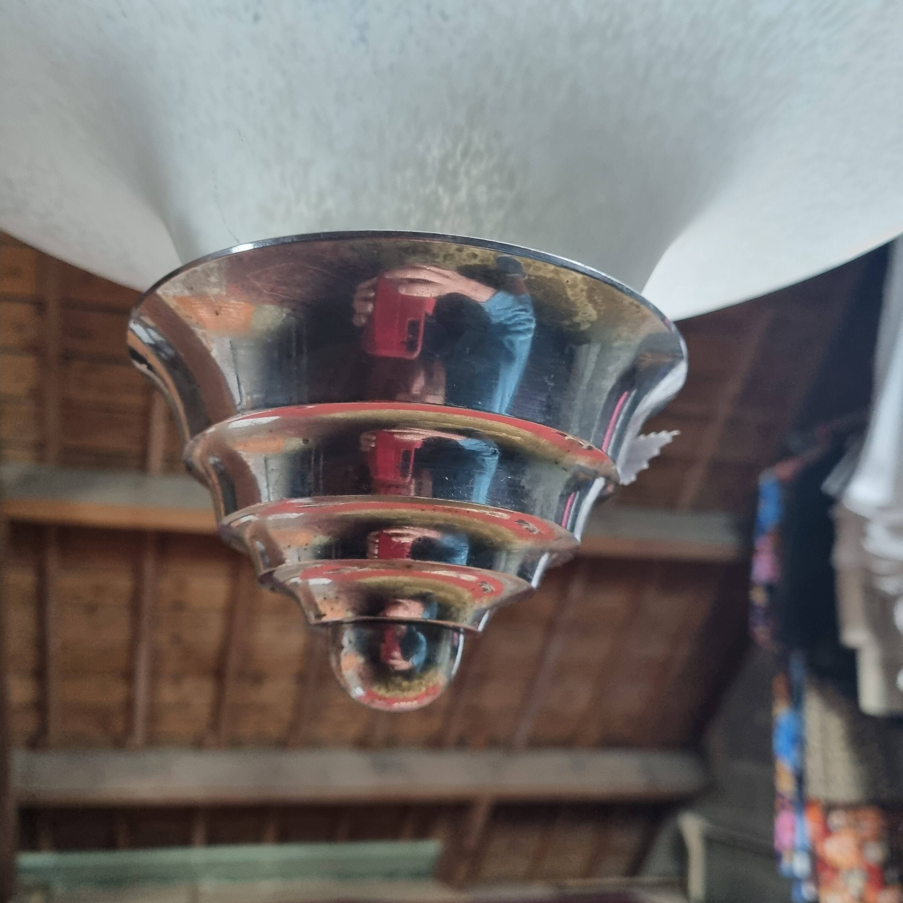 Lustre Art Déco moderniste  début XXéme