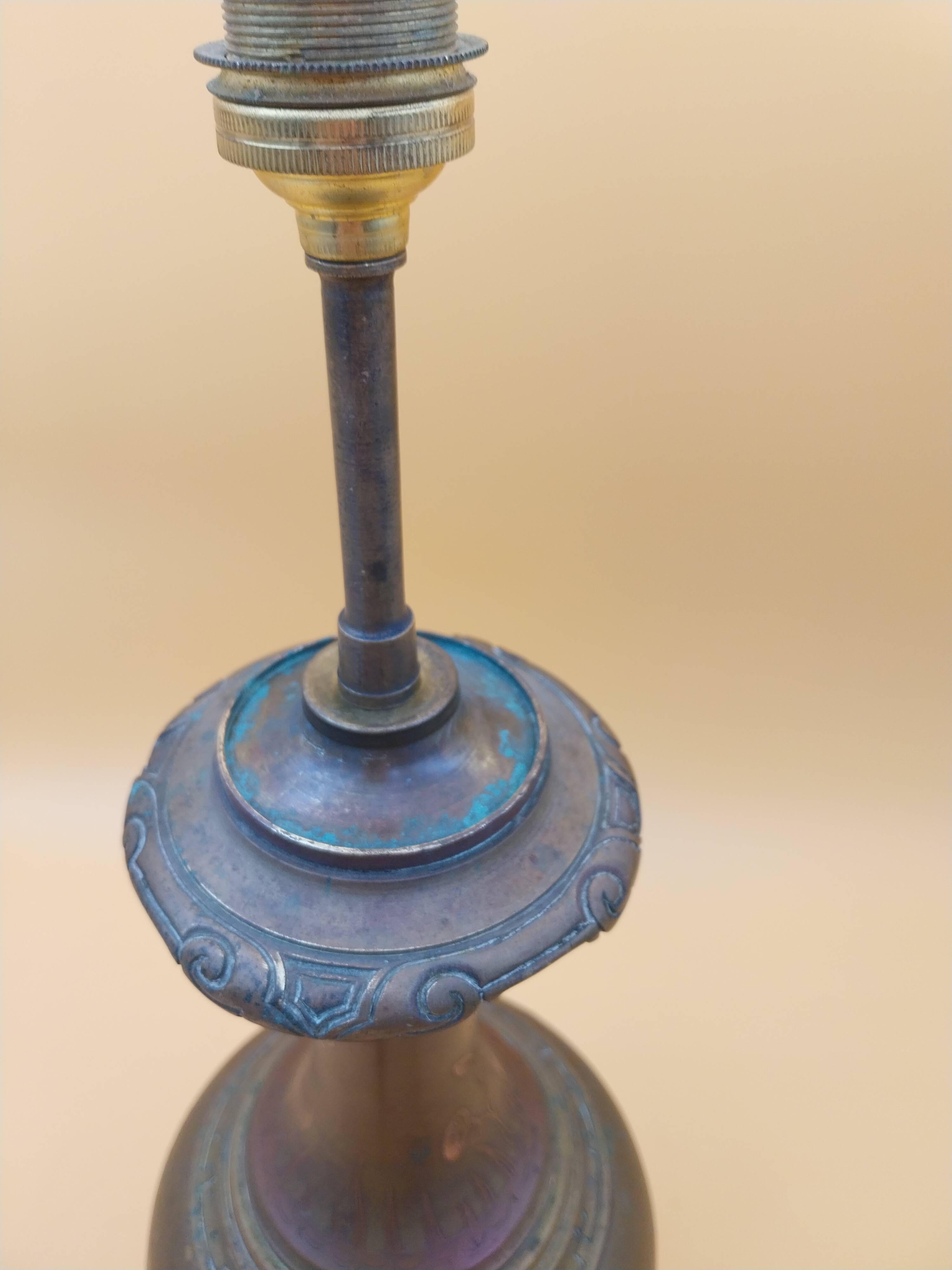 Pied de lampe Japon Meiji