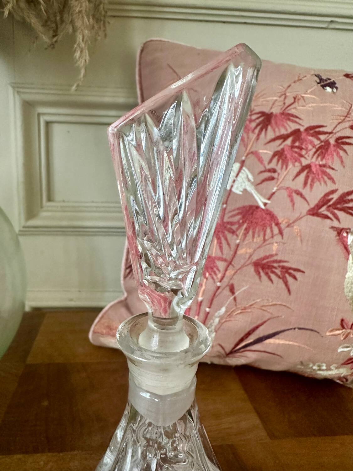 Bavarian crystal children's carafe, 1960s