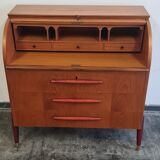 Vintage Scandinavian design secretary by Egon Ostergaard for SMI