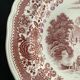 6 hollow plates Villeroy and Boch, red Burgenland model
