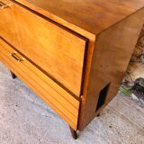 Storage furniture, double compartments, 50s/60s
