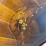 Cadre de lit Art déco italien une place et demie, 1925