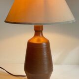 Vintage glazed stoneware lamp from Portugal.