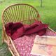 Rattan bed