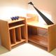 Corner bookcase 60s/70