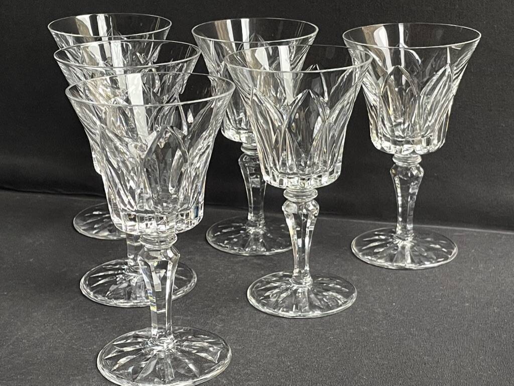 6 Water glasses size n° 2 - Saint Louis Camargue service
