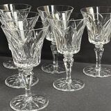 6 Verres à eau taille n° 2 - Saint Louis service Camargue