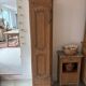 Aero-blasted entrance furniture