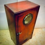 OLD WOODEN ICE CREAM CABINET