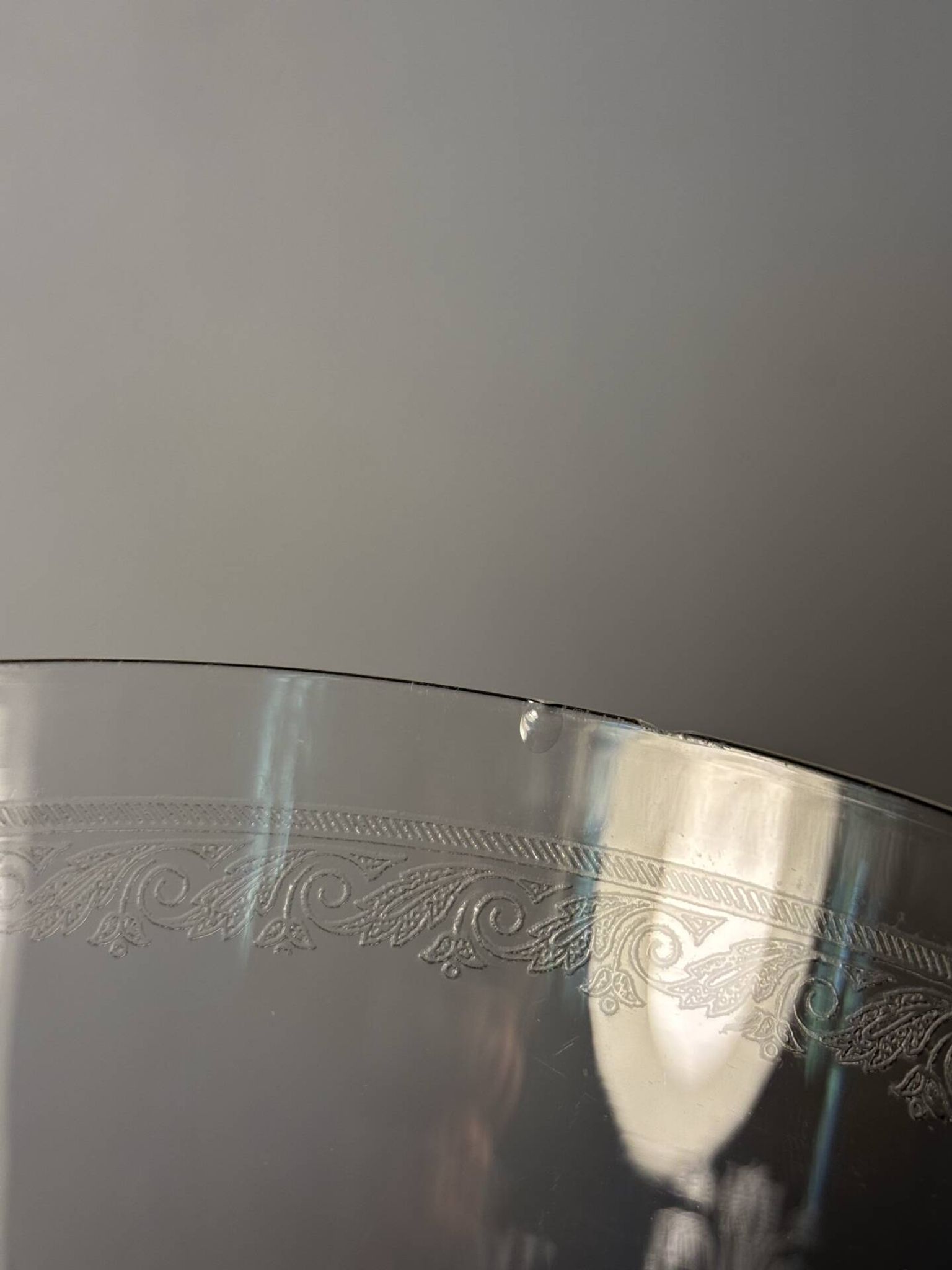 Verre à eau Baccarat avant 1936