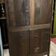 Louis XV style Bressane bookcase in walnut and burl circa 1900-1940