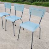 Set 3 Chip chair (GLAS) -Tim Power vintage design 1990s vintage